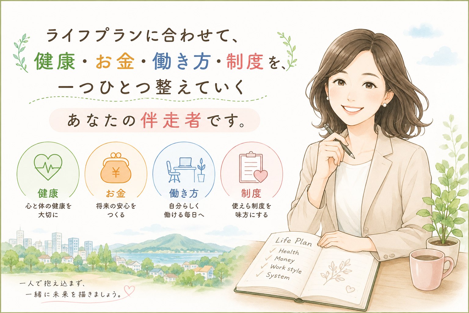 よつ葉の相談室 — 健康・お金・働き方・制度を整えて、自分らしく生きる。